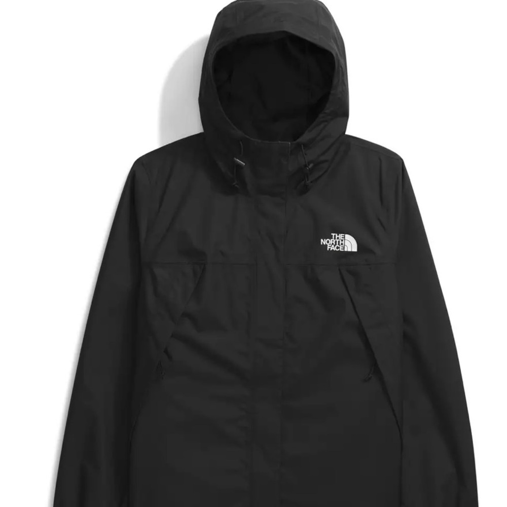 The North Face Women’s Antora Black Rain Jacket with Waterproof Design XL